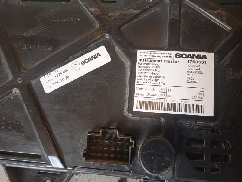CUADRO INSTRUMENTOS SCANIA SERIE P/G/R (C-CLASE) *   |   0.04 - 0.13