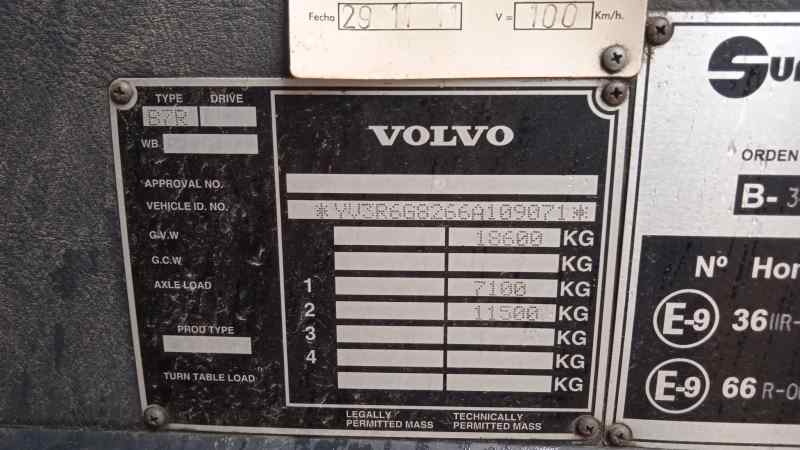VOLVO B7R (2000-2010) B7RLE 4*2