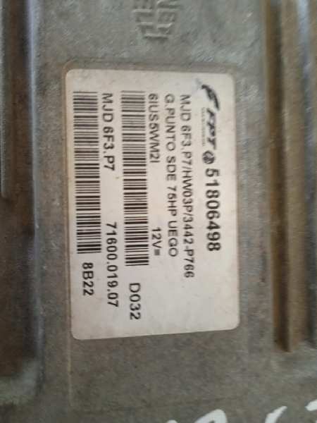CENTRALITA MOTOR UCE FIAT GRANDE PUNTO (199) *   |   0.05 - ...