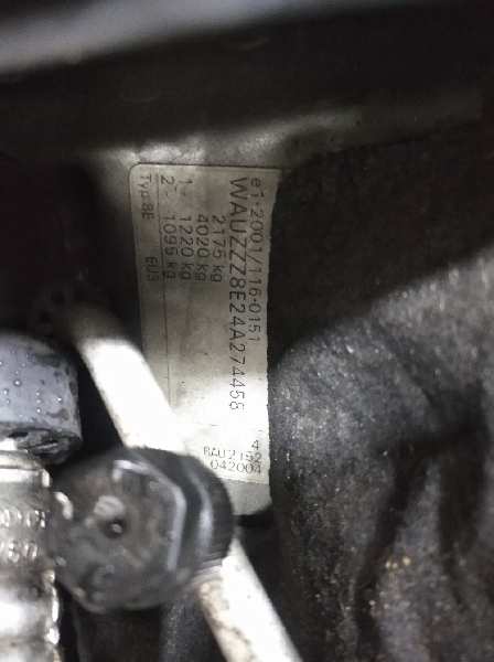 AUDI A4 BERLINA (8E) 2.7 TDI (DPF)   |   12.05 - 12.07