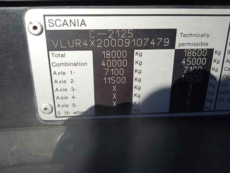 SCANIA SERIE P/G/R (L-CLASE) FSa  420  (4X2)  EB Largo CR 19 Highline   |   06.04 - 12.13