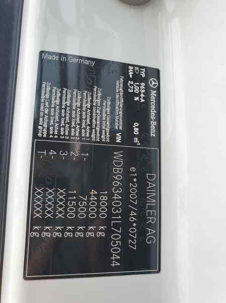 MERCEDES ACTROS 2/3 2 - EJES / 6 CIL. *   |   0.03 - 0.13 foto 6