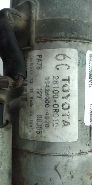 MOTOR ARRANQUE foto 6