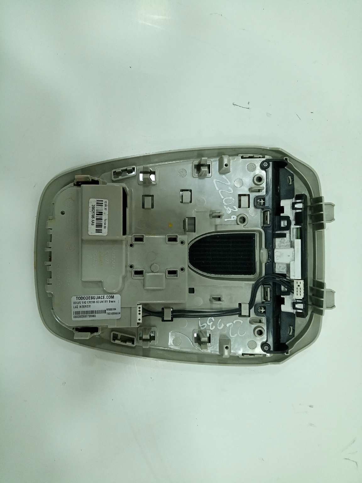 LUZ INTERIOR VOLVO V40 CROSS COUNTRY (2012-0) Basis