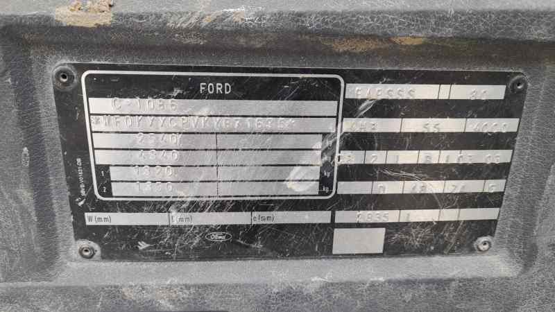 FORD TRANSIT, CAJA CERR. CORTO 95 FT    80   2.5   |   08.94 - ...