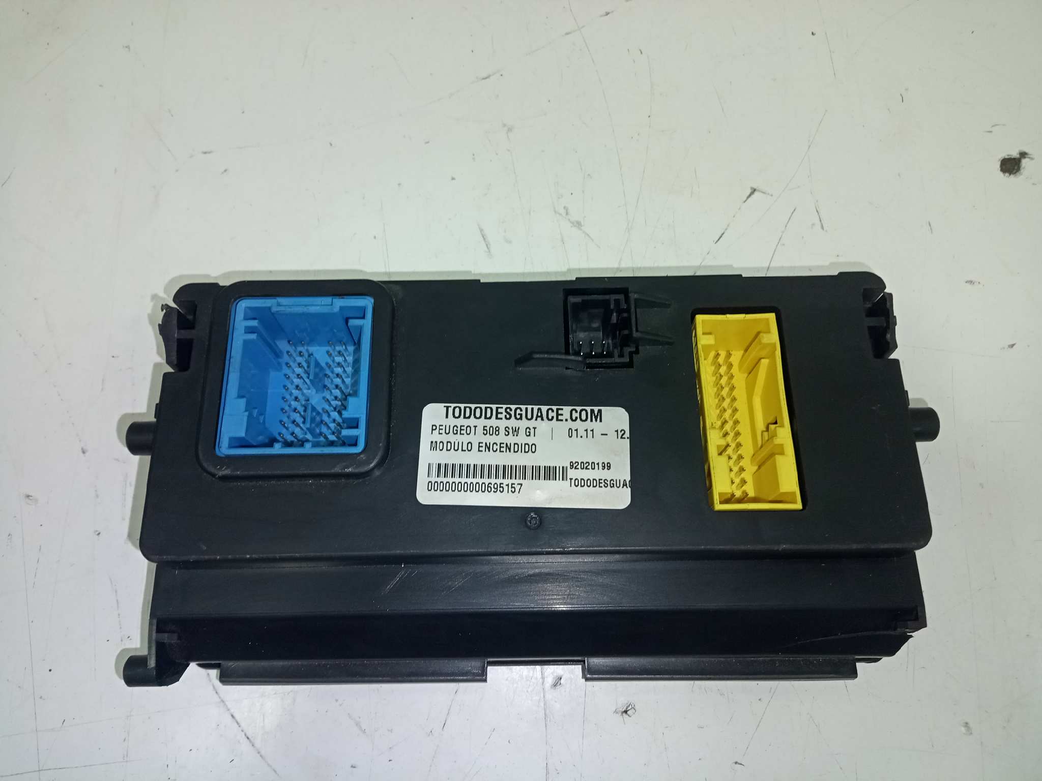 MODULO ENCENDIDO PEUGEOT 508 SW GT   |   01.11 - 12.14