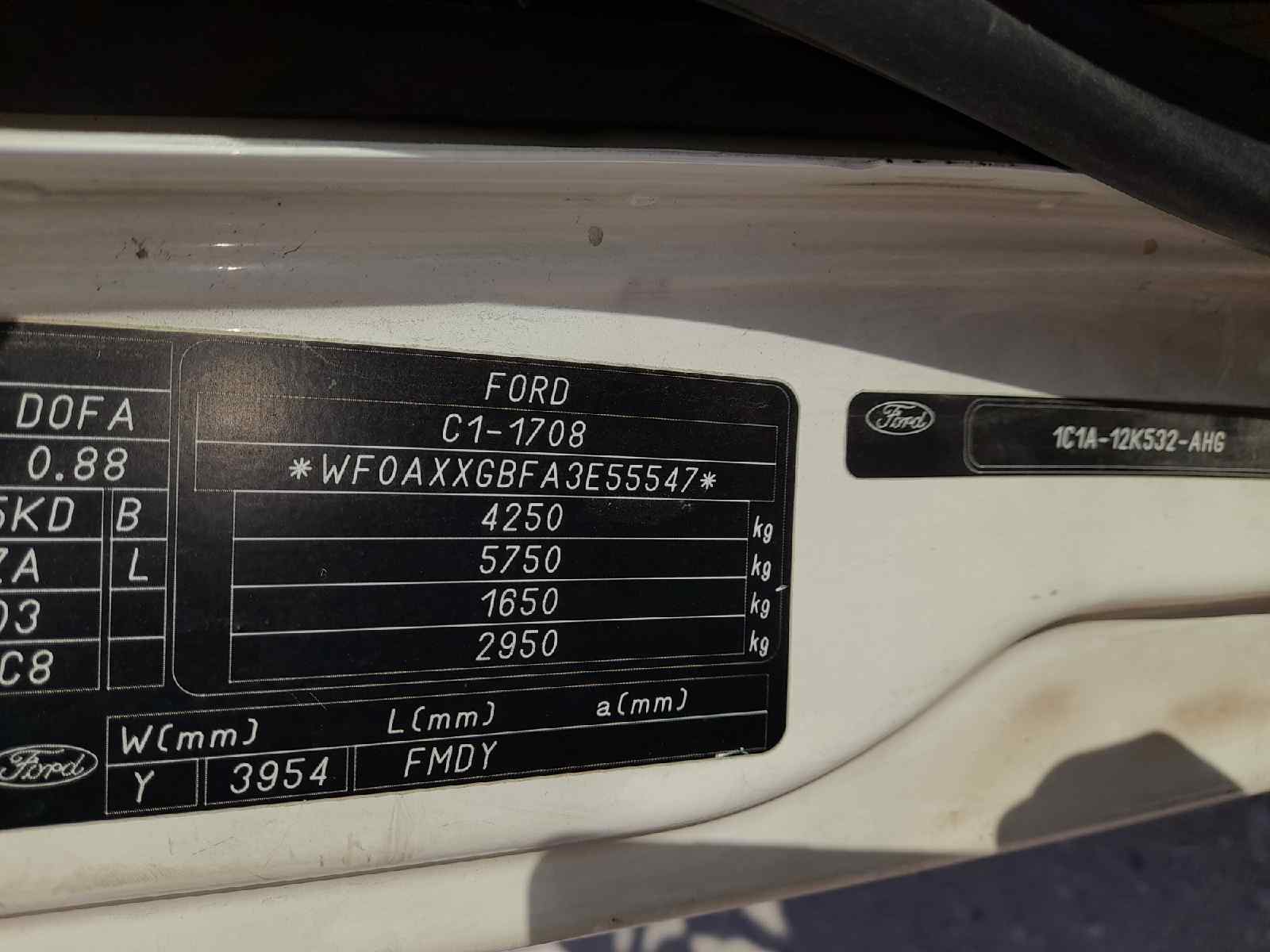 FORD TRANSIT MOD.2000 CAJA ABIERTA FT  350   2.4  largo   |   04.00 - 12.06 foto 5