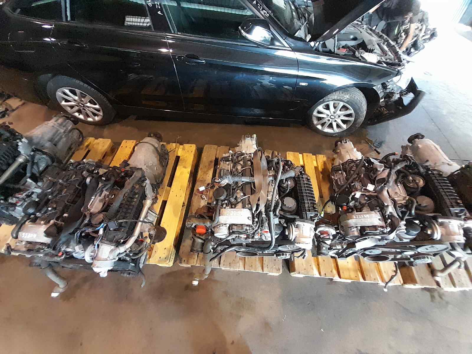 MOTOR COMPLETO MERCEDES CLASE C (W203) BERLINA 220 CDI (203.006)   |   02.00 - 12.04