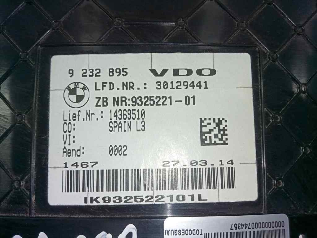CUADRO INSTRUMENTOS BMW SERIE 3 GRAN TURISMO (F34) 318d   |   03.13 - 12.15