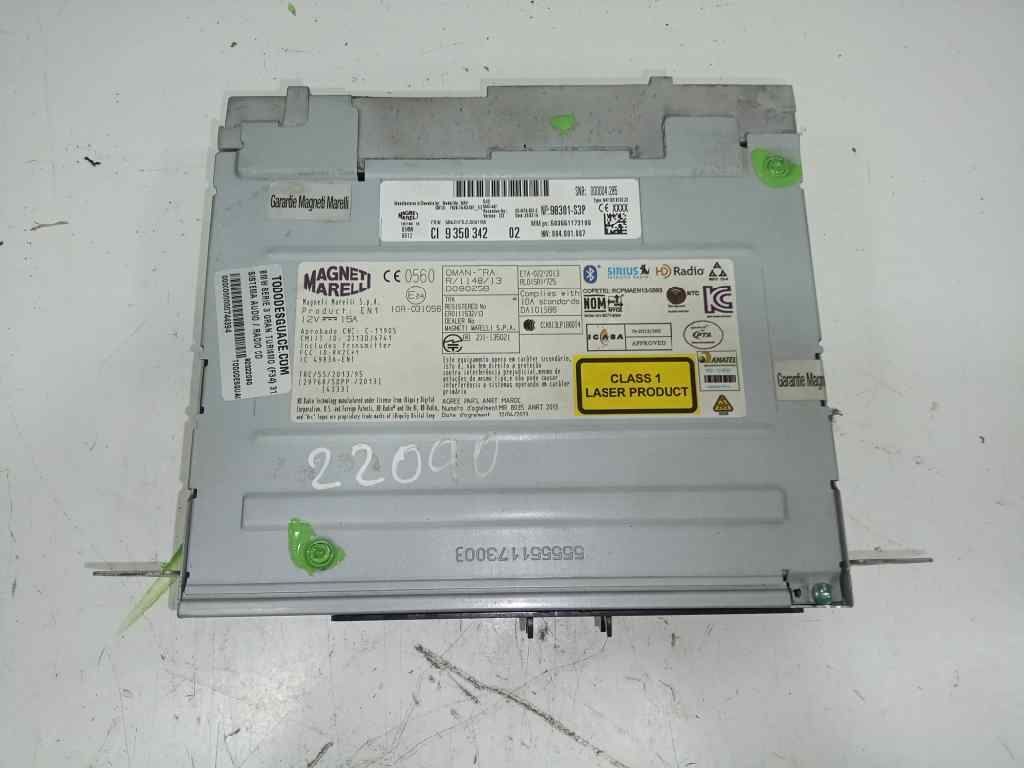 SISTEMA AUDIO / RADIO CD BMW SERIE 3 GRAN TURISMO (F34) 318d   |   03.13 - 12.15