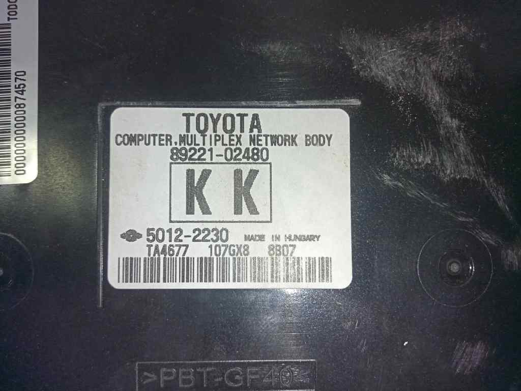 MODULO CONFORT TOYOTA AURIS Hybrid Active   |   09.12 - 12.19