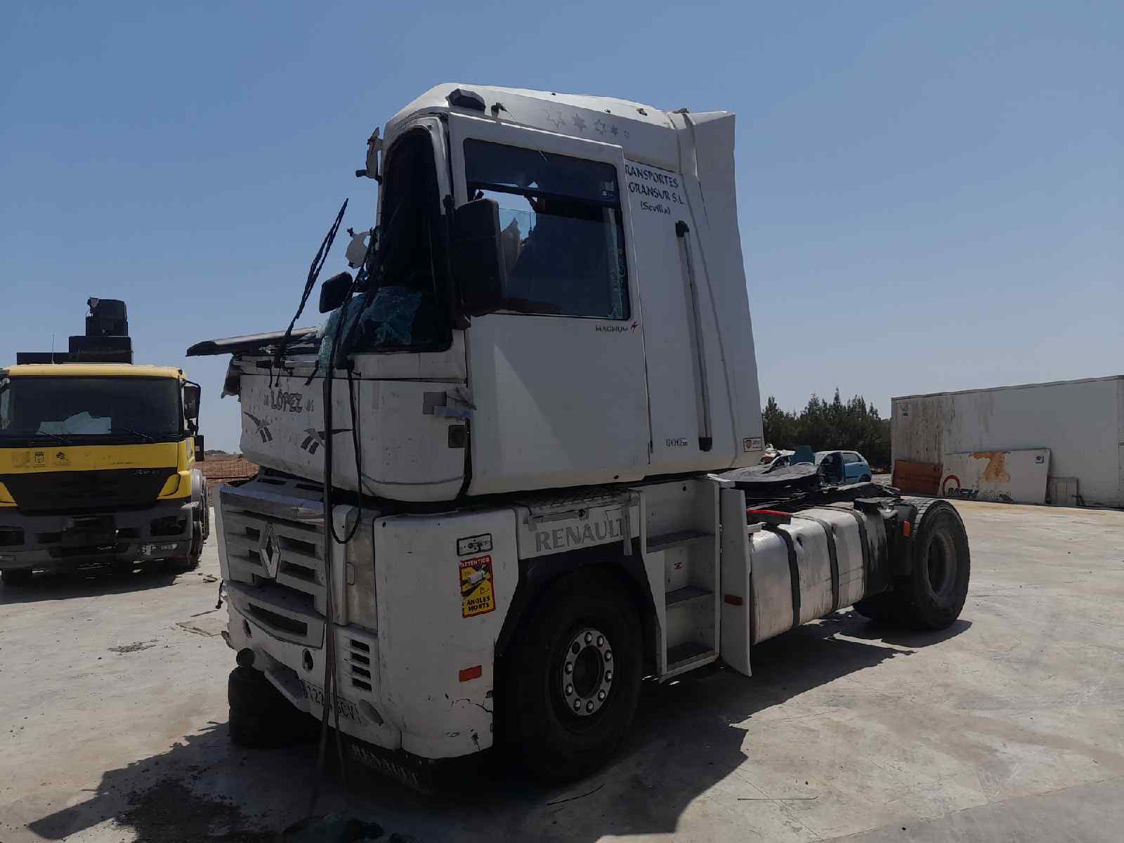 MANDO VELOCIDAD DE CRUCERO RENAULT MAGNUM AB 2005 Cabina adel.tractor semirr. GV     4X2    4XX.18 Gran espacio   |   12.06 - 12.09