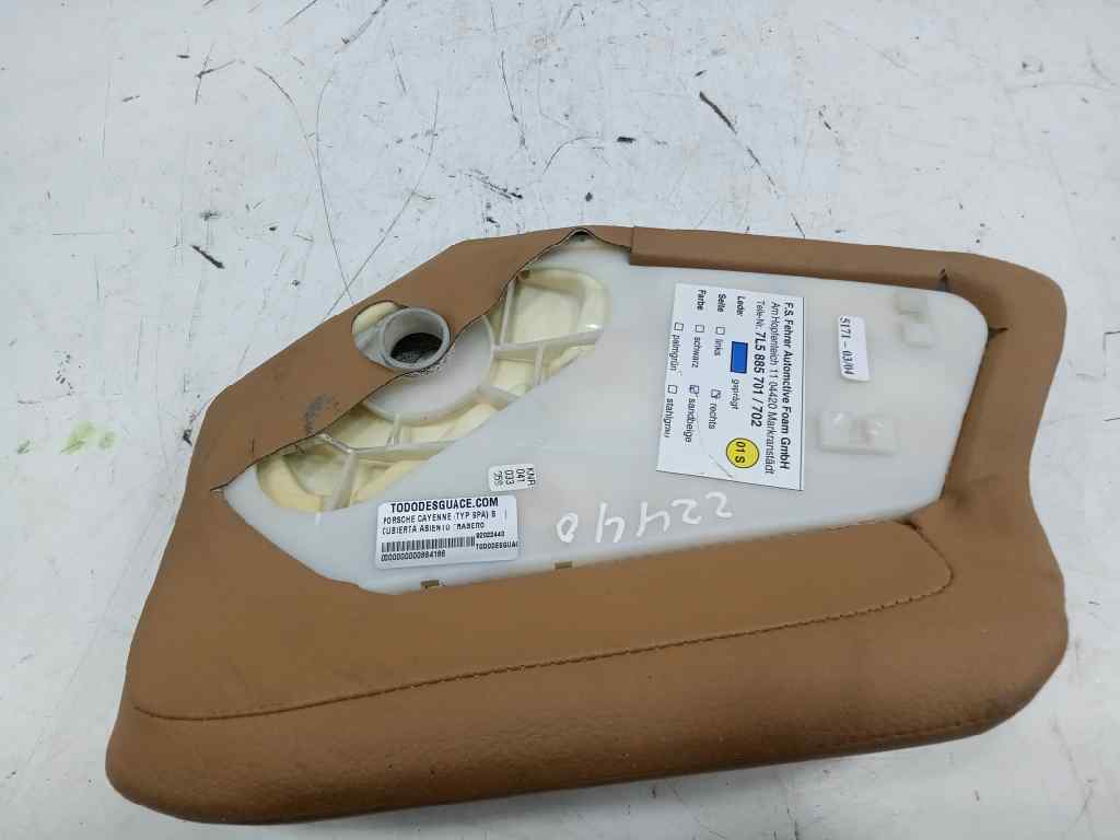CUBIERTA ASIENTO TRASERO PORSCHE CAYENNE (TYP 9PA) S   |   08.02 - 12.07