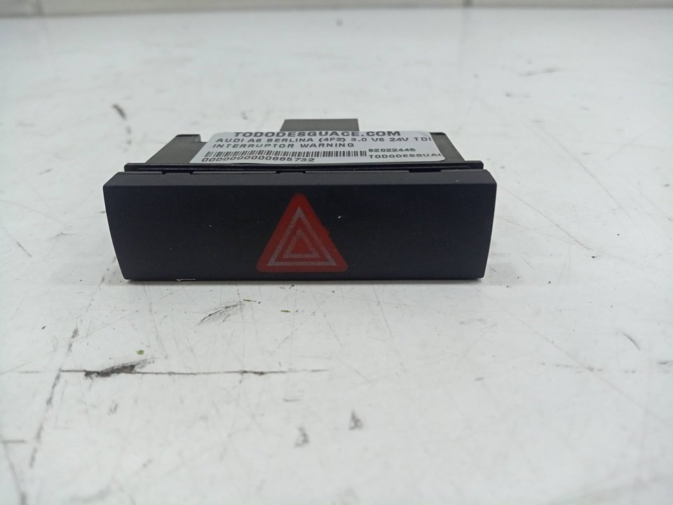 INTERRUPTOR WARNING AUDI A6 BERLINA (4F2) 3.0 V6 24V TDI
