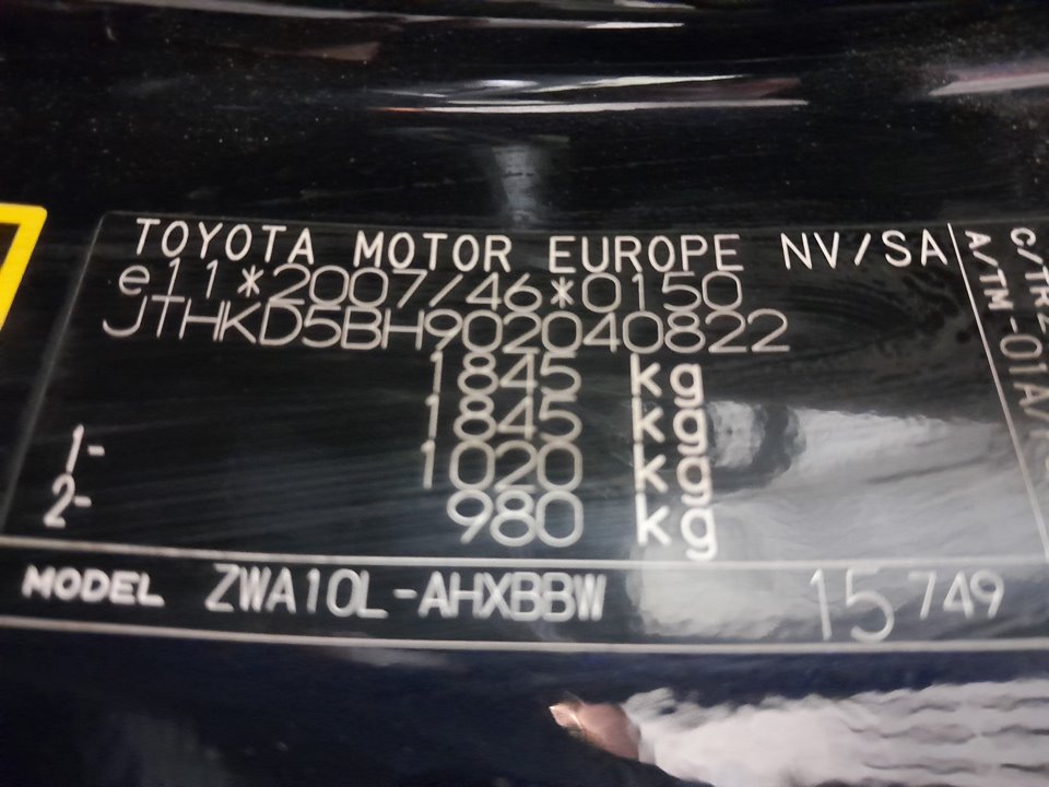LEXUS CT 200h   |   01.13 - 12.20