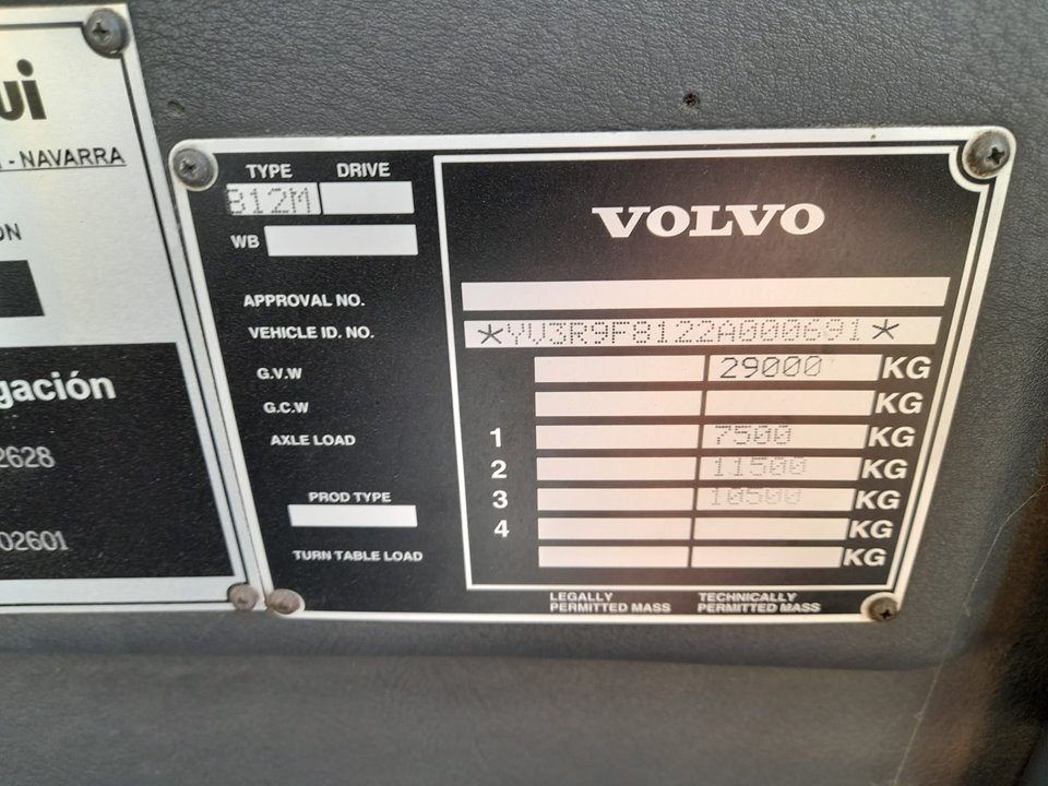 VOLVO BM12M ART DH12D34   |   01.00 - 01.10