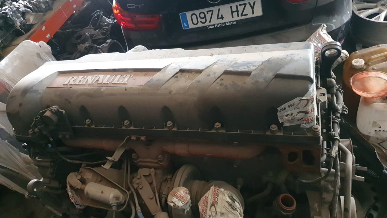 MOTOR COMPLETO RENAULT MAGNUM AB 2005 Cabina adel.tractor semirr. GV     4X2    4XX.18 Gran espacio   |   04.05 - 12.06