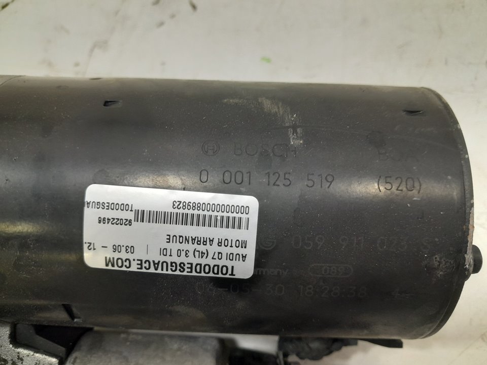 MOTOR ARRANQUE AUDI Q7 (4L) 3.0 TDI   |   03.06 - 12.08