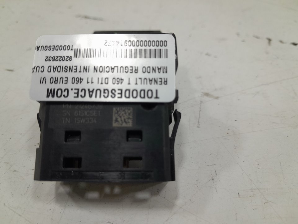 MANDO REGULACION INTENSIDAD CUADRO INSTRUMENTOS RENAULT T 460 DTI 11 460 EURO VI
