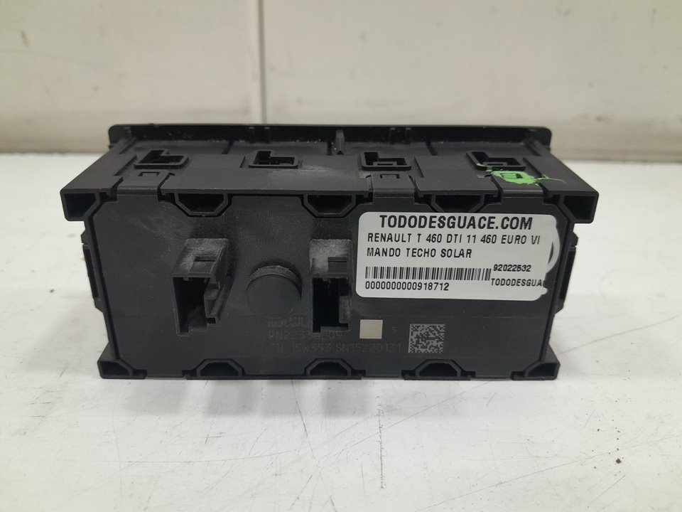 MANDO TECHO SOLAR RENAULT T 460 DTI 11 460 EURO VI