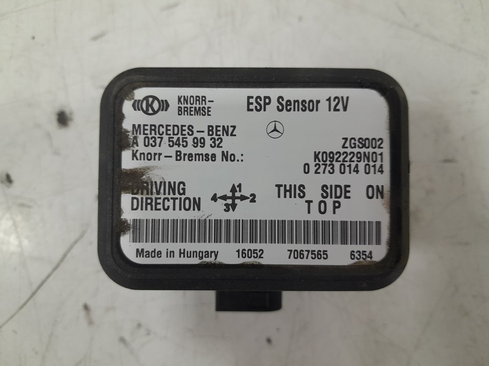SENSOR ESP MERCEDES-BENZ ACTROS BM 963.XXX 2-ACHSER 18XX 4x2 Sattelzugmaschine L BigSpace