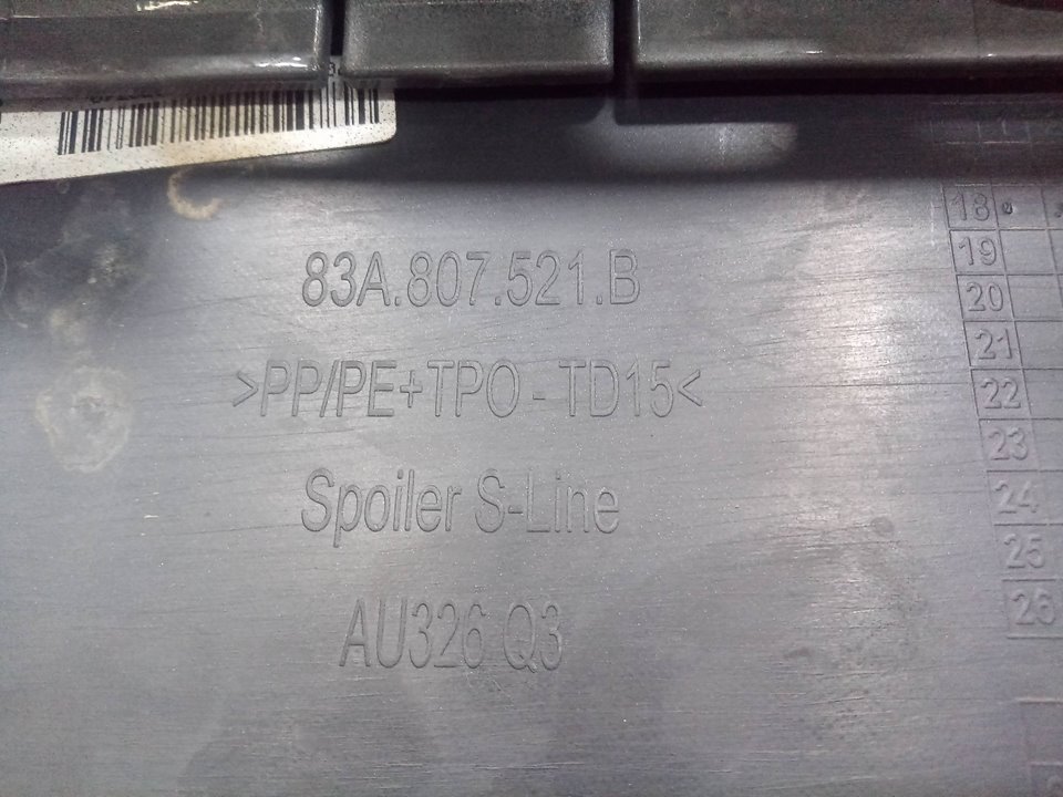 PARAGOLPES TRASERO AUDI Q3 (8UG) Attraction   |   01.15 - 12.18
