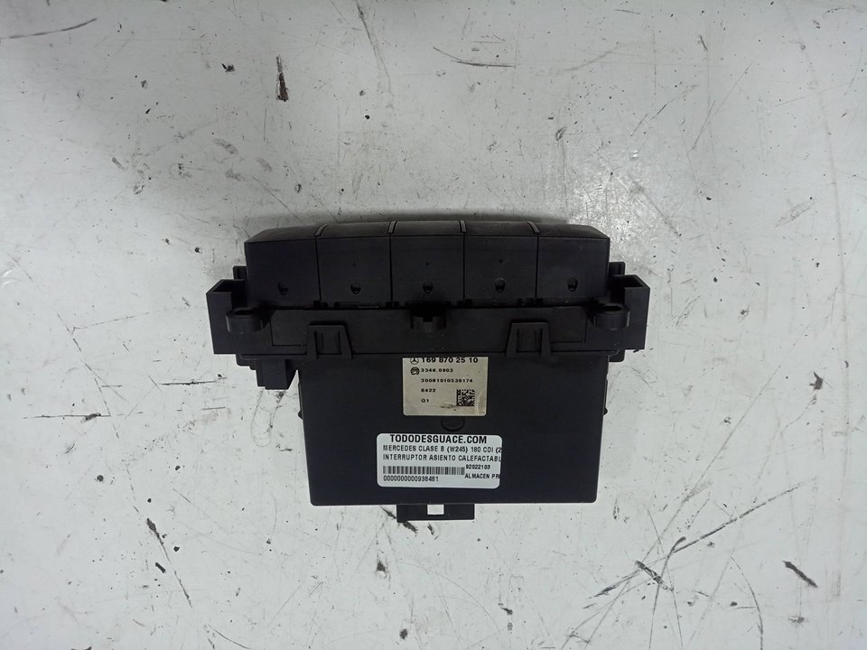 INTERRUPTOR ASIENTO CALEFACTABLE foto 3
