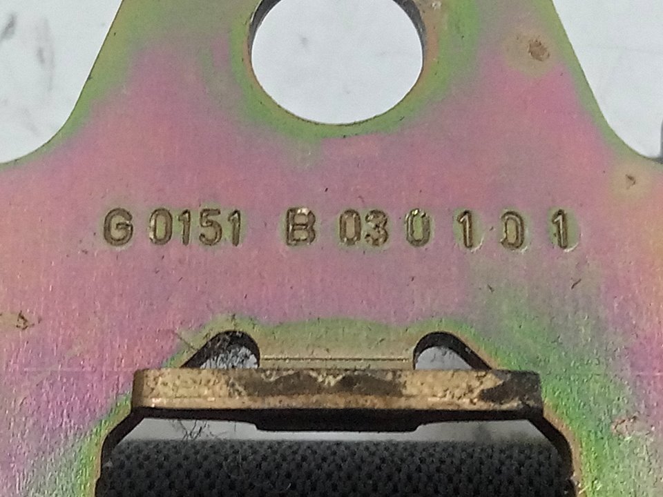 CINTURON SEGURIDAD DELANTERO IZQUIERDO foto 5