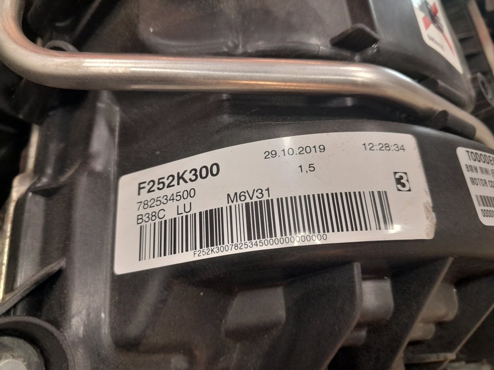 MOTOR COMPLETO BMW MINI (F56) Cooper   |   0.13 - ...