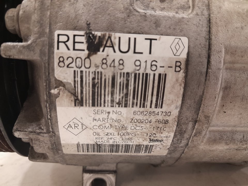 COMPRESOR AIRE ACONDICIONADO RENAULT MASTER BUS L3H2 3,8t
