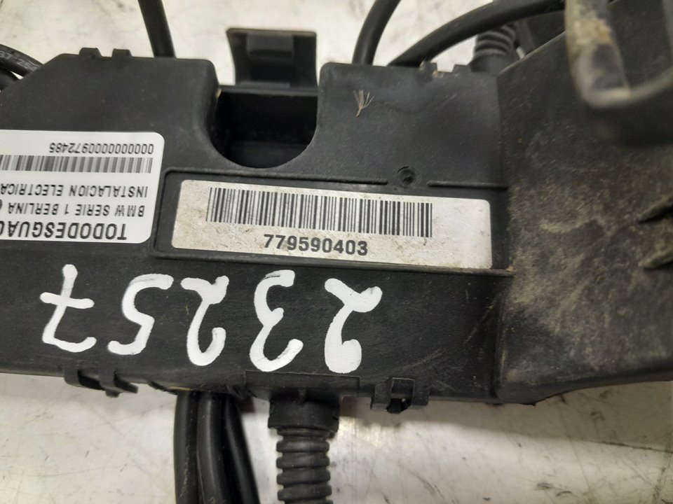 INSTALACION ELECTRICA MOTOR BMW SERIE 1 BERLINA (E81/E87) 120d