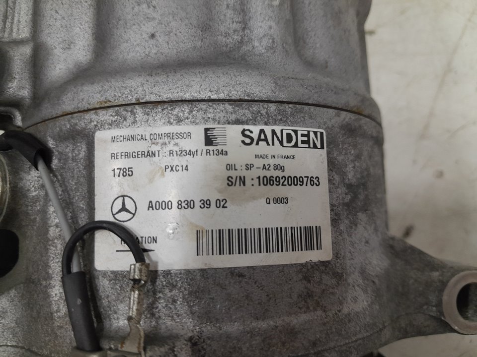 COMPRESOR AIRE ACONDICIONADO MERCEDES-BENZ CLASE C (W205) LIM. C 200 d 7G-Tronic Plus (205.007)