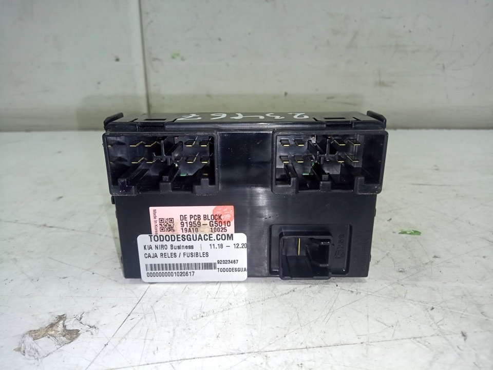 CAJA RELES / FUSIBLES KIA NIRO Business