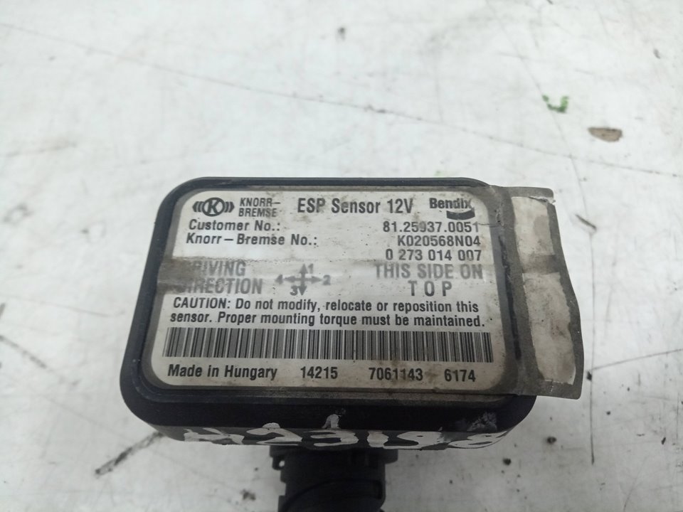 SENSOR ESP MAN TGX 18.XXX FG /   4x2   BL XL