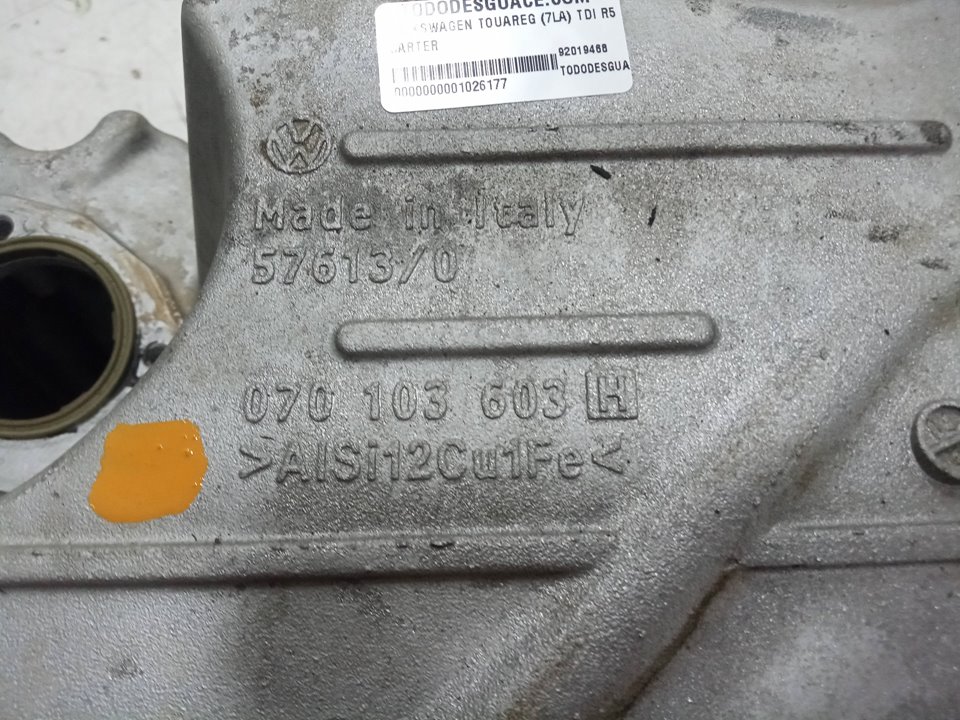 CARTER VOLKSWAGEN TOUAREG (7LA) TDI R5   |   06.06 - ...