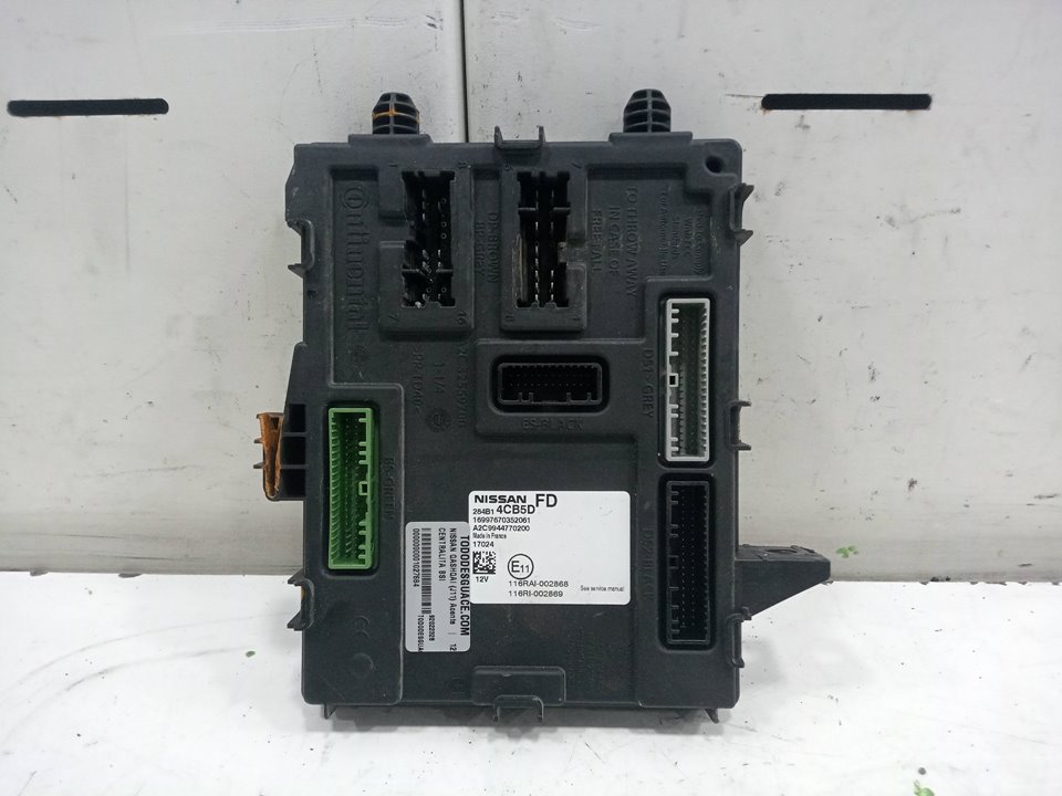 CENTRALITA BSI NISSAN QASHQAI (J11) Acenta   |   12.13 - 12.18