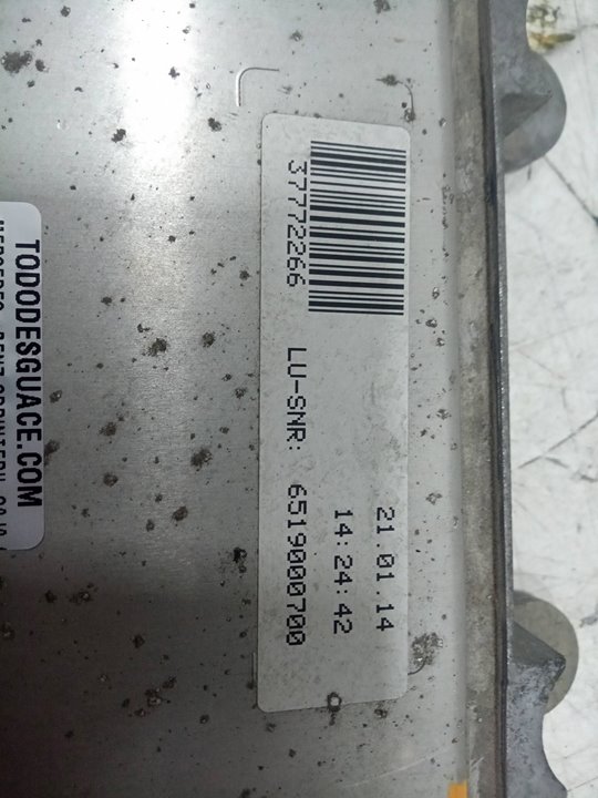 CENTRALITA MOTOR UCE MERCEDES-BENZ SPRINTERII CAJA ABIERTA (DESDE 01.06) *