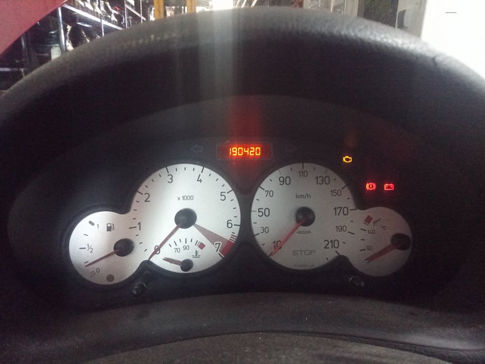 PEUGEOT 206 CC CC Motor 1,6 Ltr. - 80 kW 16V CAT