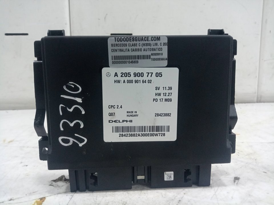 CENTRALITA CAMBIO AUTOMATICO MERCEDES-BENZ CLASE C (W205) LIM. C 200 d 7G-Tronic Plus (205.007)