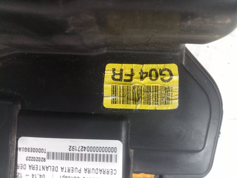 CERRADURA PUERTA DELANTERA DERECHA KIA PICANTO Concept   |   04.14 - 12.17