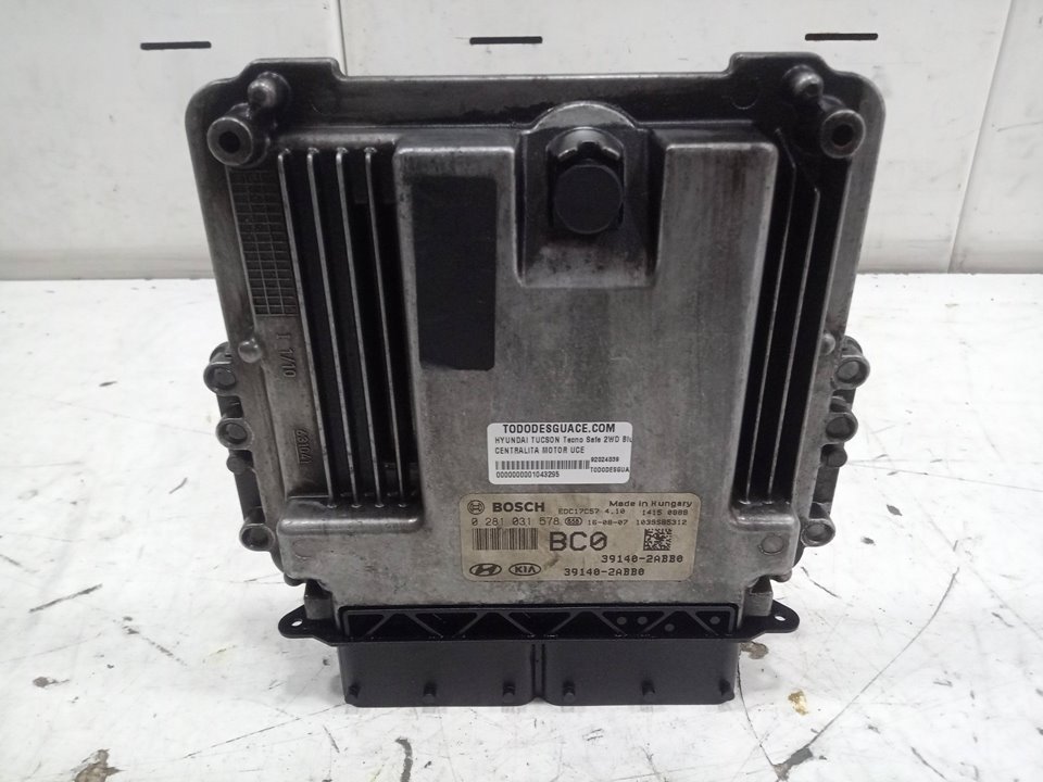 CENTRALITA MOTOR UCE HYUNDAI TUCSON Tecno Safe 2WD Bluedrive