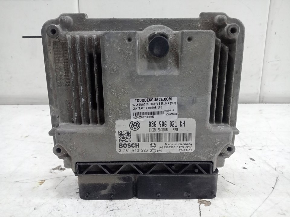 CENTRALITA MOTOR UCE VOLKSWAGEN GOLF V BERLINA (1K1) Highline 4Motion