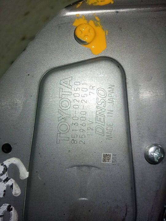 MOTOR LIMPIA TRASERO TOYOTA AURIS Active
