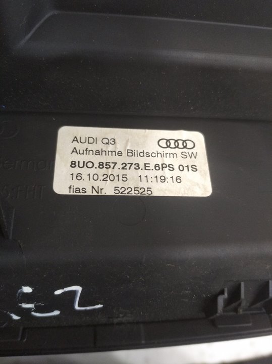 PANTALLA MULTIFUNCION AUDI Q3 (8UG) Attraction