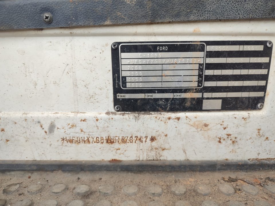 FORD TRANSIT, CAJA CERRADA 86/92 *