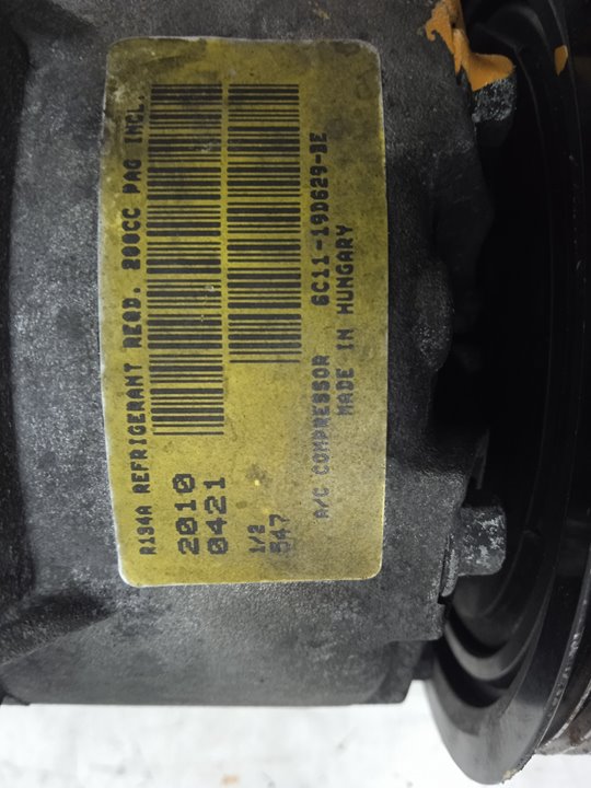 COMPRESOR AIRE ACONDICIONADO FORD TRANSIT CAJA CERRADA '06 FT 350 L   (largo)   LKW   (Camion)