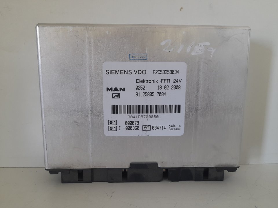 MODULO ELECTRONICO MAN TGX 33.XXX FG /   6x4   BL XL