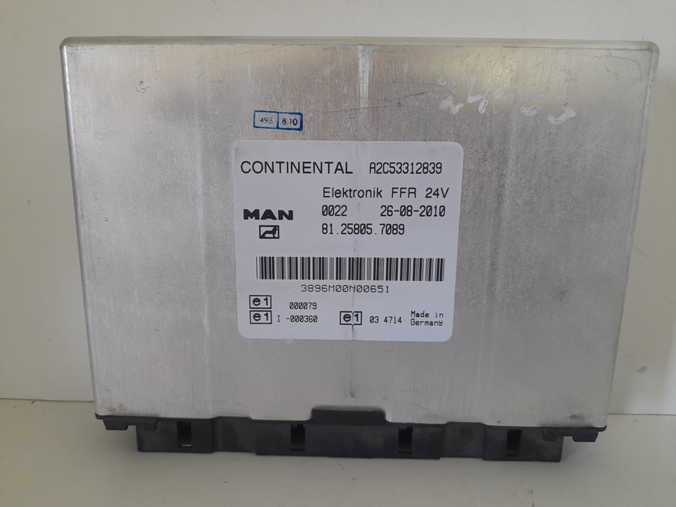 MODULO ELECTRONICO MAN TGX 18.XXX FG /   4x2   BL XLX