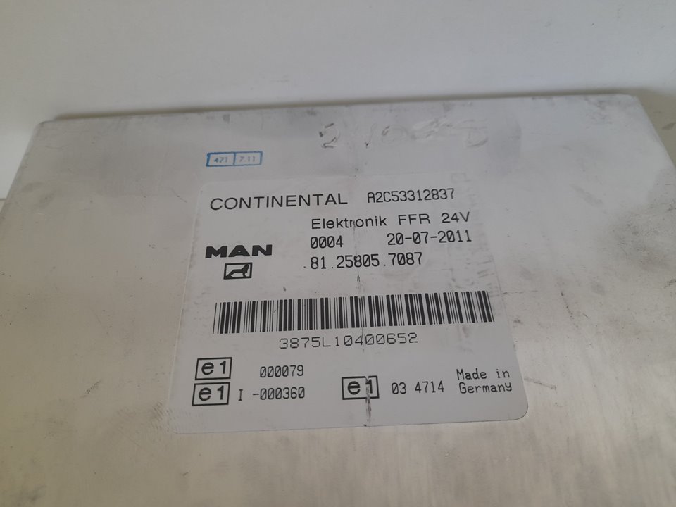 MODULO ELECTRONICO MAN TG - L 10.XXX 10.180   Chasis L