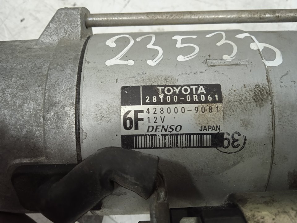 MOTOR ARRANQUE TOYOTA AURIS Active